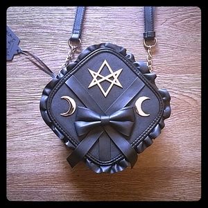 Killstar gothic purse black handbag